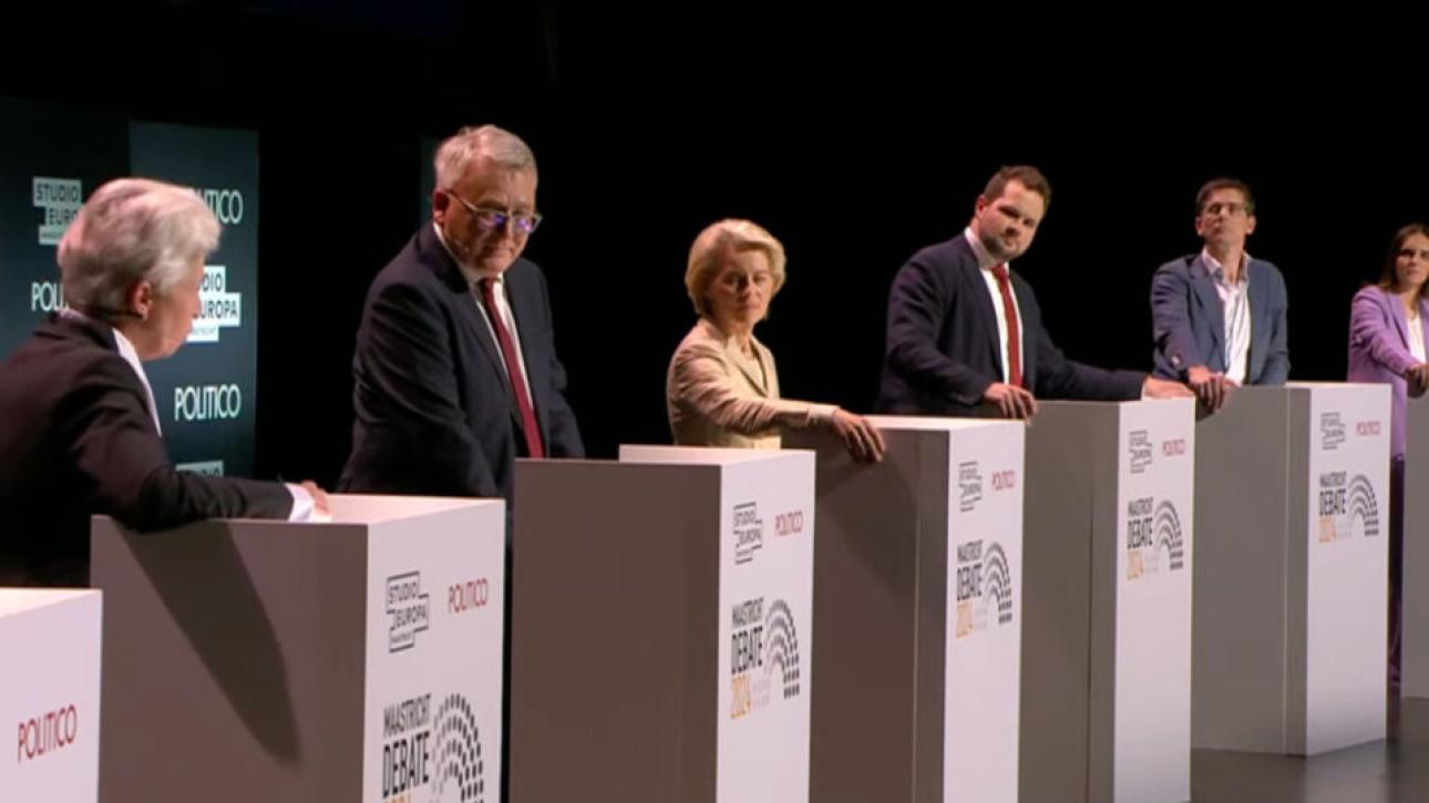 Ντιμπέιτ υποψηφίων για την Κομισιόν -H στιγμή που η Φον ντερ Λάιεν έβαλε στη θέση του ακροδεξιό υποψήφιο